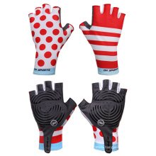 High Quality Women Half-Finger Bike Gloves Cycling Nylon Gloves